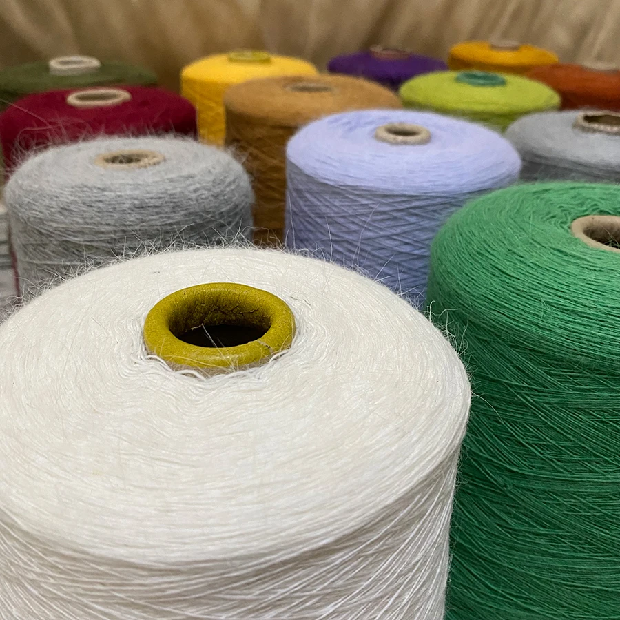 500 г/Группа Весна и осень нить из кроличьего меха мягкая теплая шерстяная пряжа