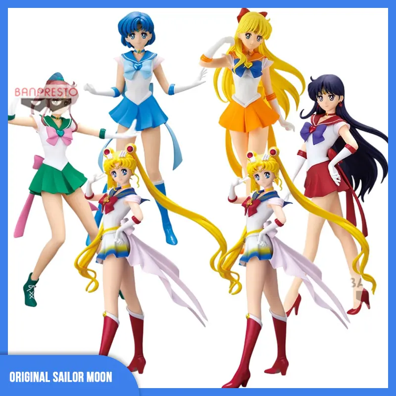 

Фигурка Сейлор Мун Bandai оригинальная, Аниме Супер Сейлор Чиби Мун, экшн-фигурка, Коллекционная модель, подарок для детей на Рождество