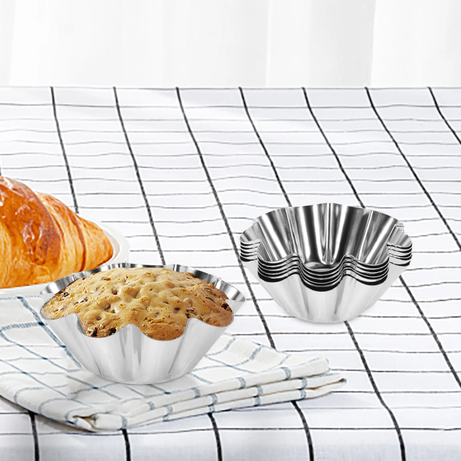 6 шт. формы для выпечки тортов форма буханки пастель De Nata форм духовки кастрюля