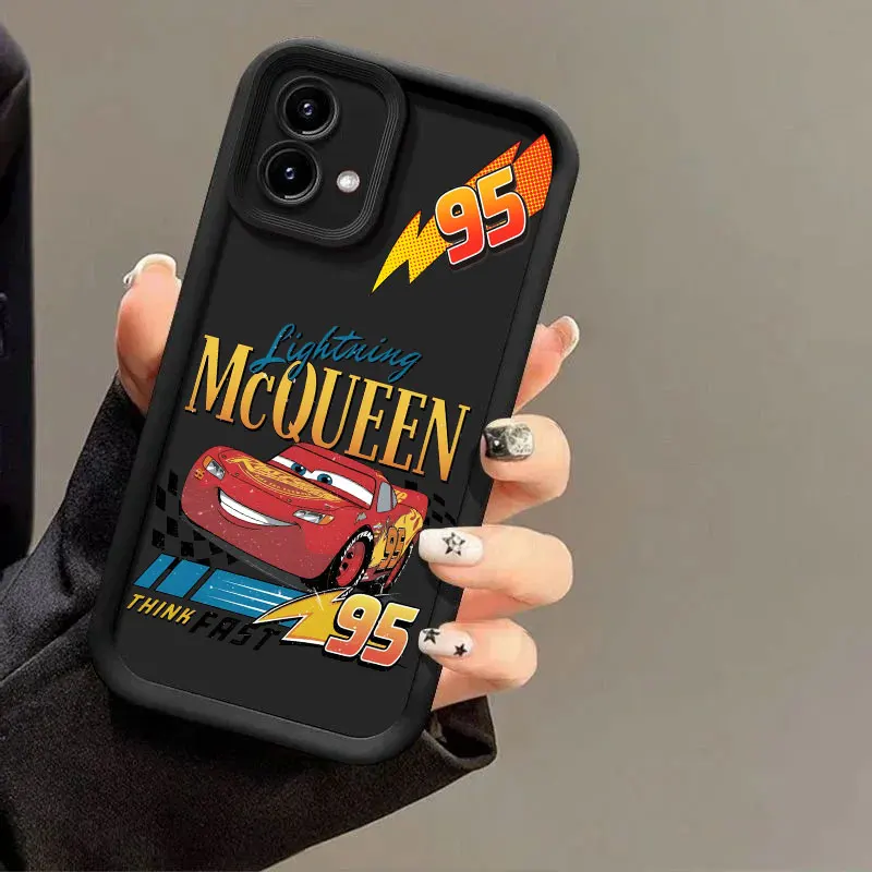 Фото Чехол Lightning Mcqueen 95 Think Fast для Motorola Moto G06 G56 G86 G96 G100 5G Edge 60 70 Fusion 50 Pro 40 Neo G85 G84 G75 №3