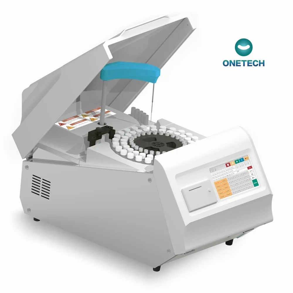 Фото Автоматический биохимический анализатор Onetech FC24 для лабораторий, 120 тестов, анализ крови, полностью автоматический химический анализатор №1