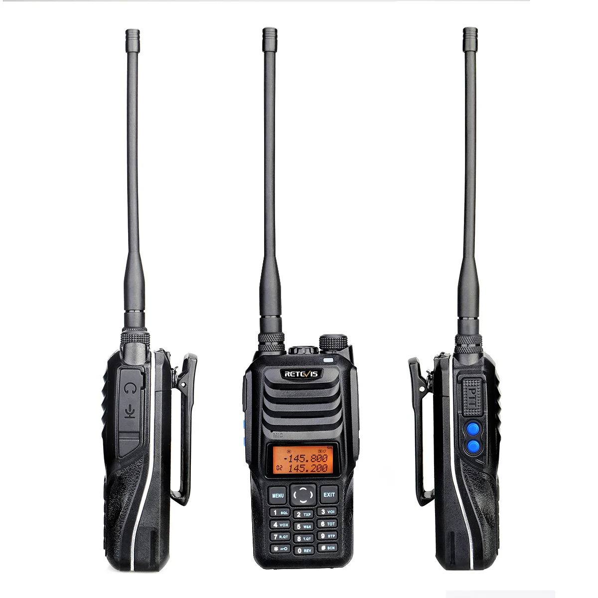

IP65 Взрывозащищенная портативная рация Retevis RT56 двухдиапазонный приемопередатчик для нефтехимической угольной химии