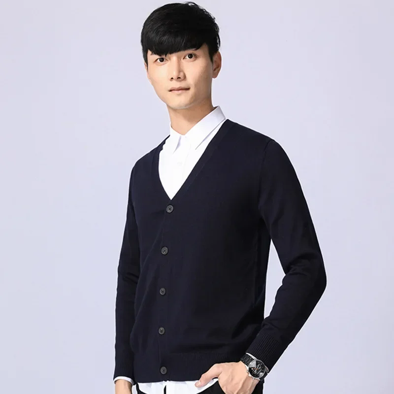 MRMT 2024 новые мужские куртки свитера тонкое вязаное пальто для мужчин повседневная