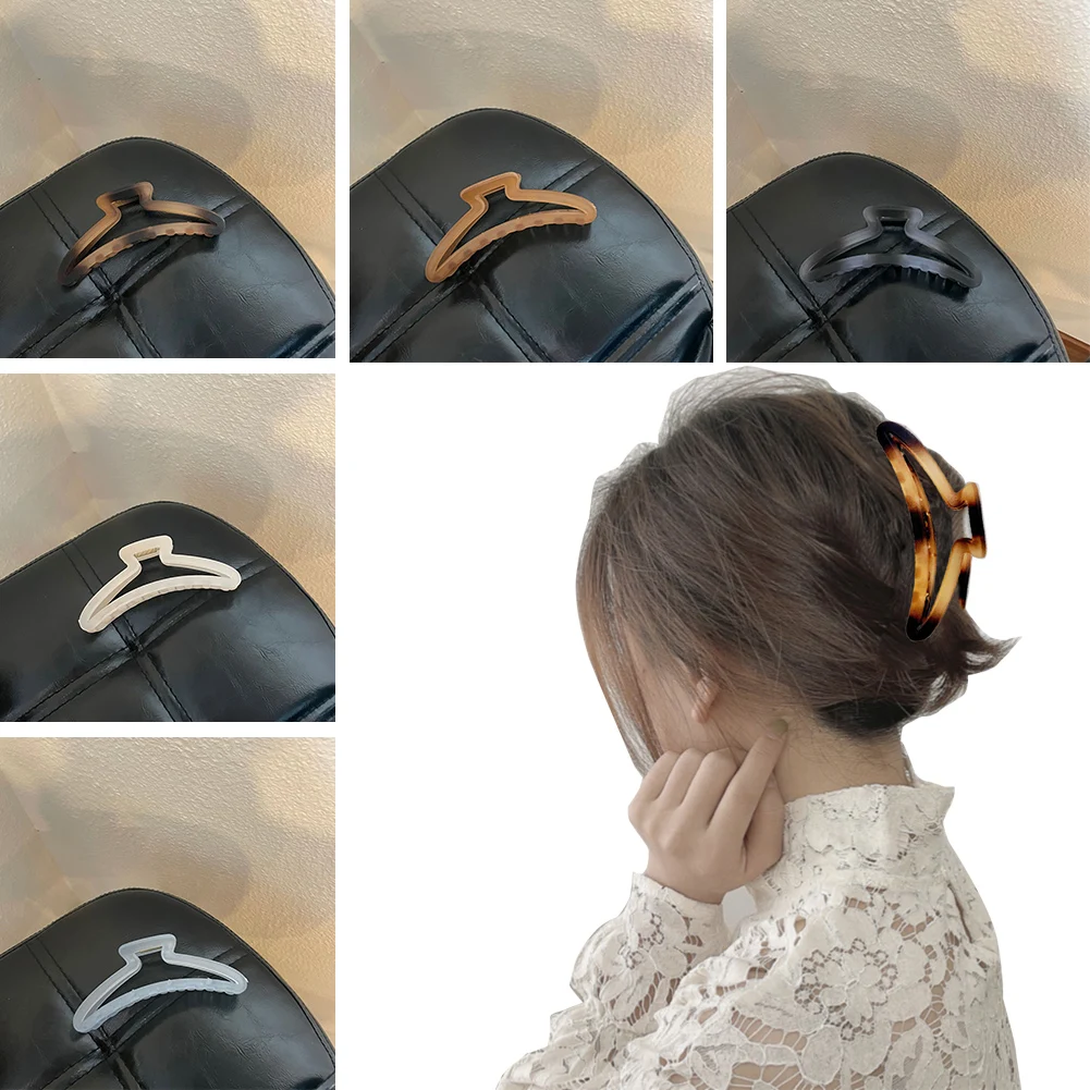 

Женские Геометрические заколки для волос, заколки-клипсы для волос в Корейском стиле, акриловые аксессуары для укладки, 2022