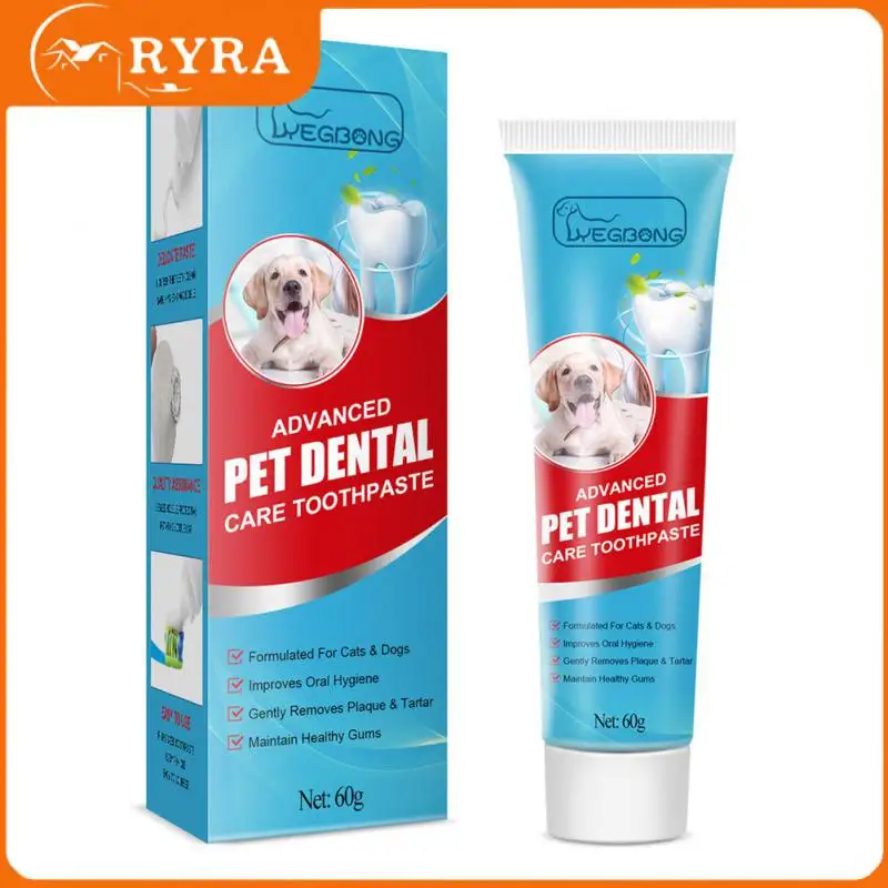 

Pet Toothpaste Mouth Fresh Prevent Calculus Cat Oral Care Tooth Cleaning 1pcs Pet Oral Cleanse Pet Supplies Tartar Cleaning Safe