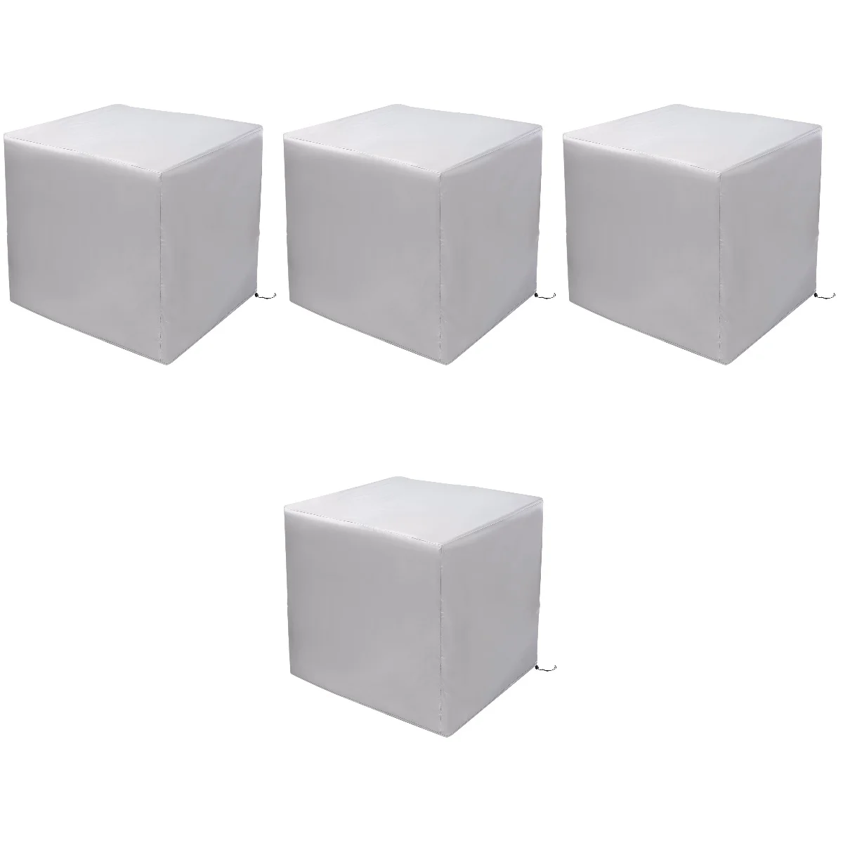 

4 PCS Cover Outdoor Furniture Protector Waterproof Patio Covers Chair Tables Chairs