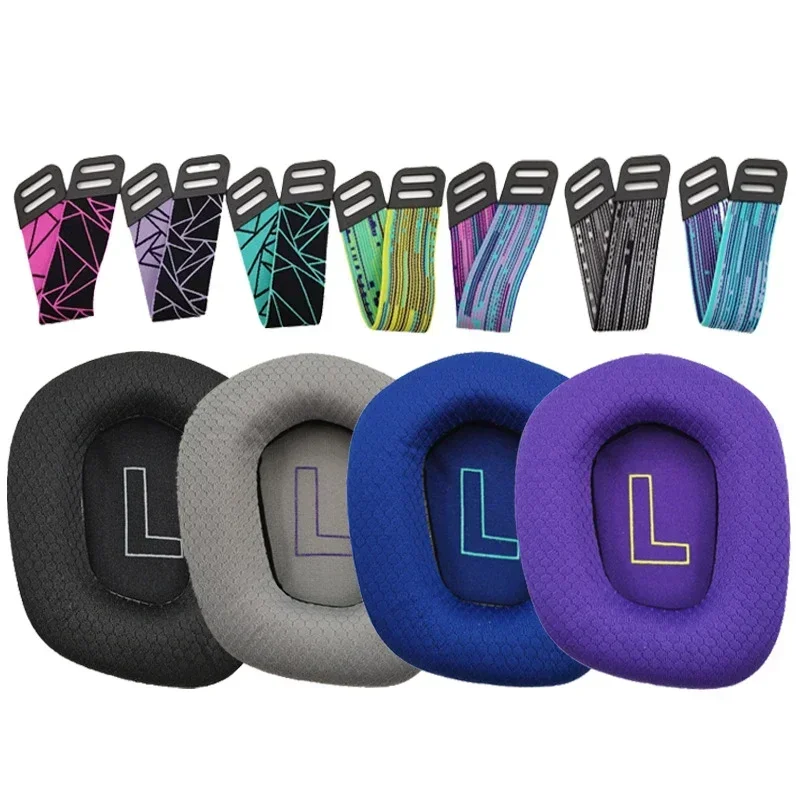 7 цветов новые сменные амбушюры с повязкой на голову для наушников Logitech G733 G335 G 733