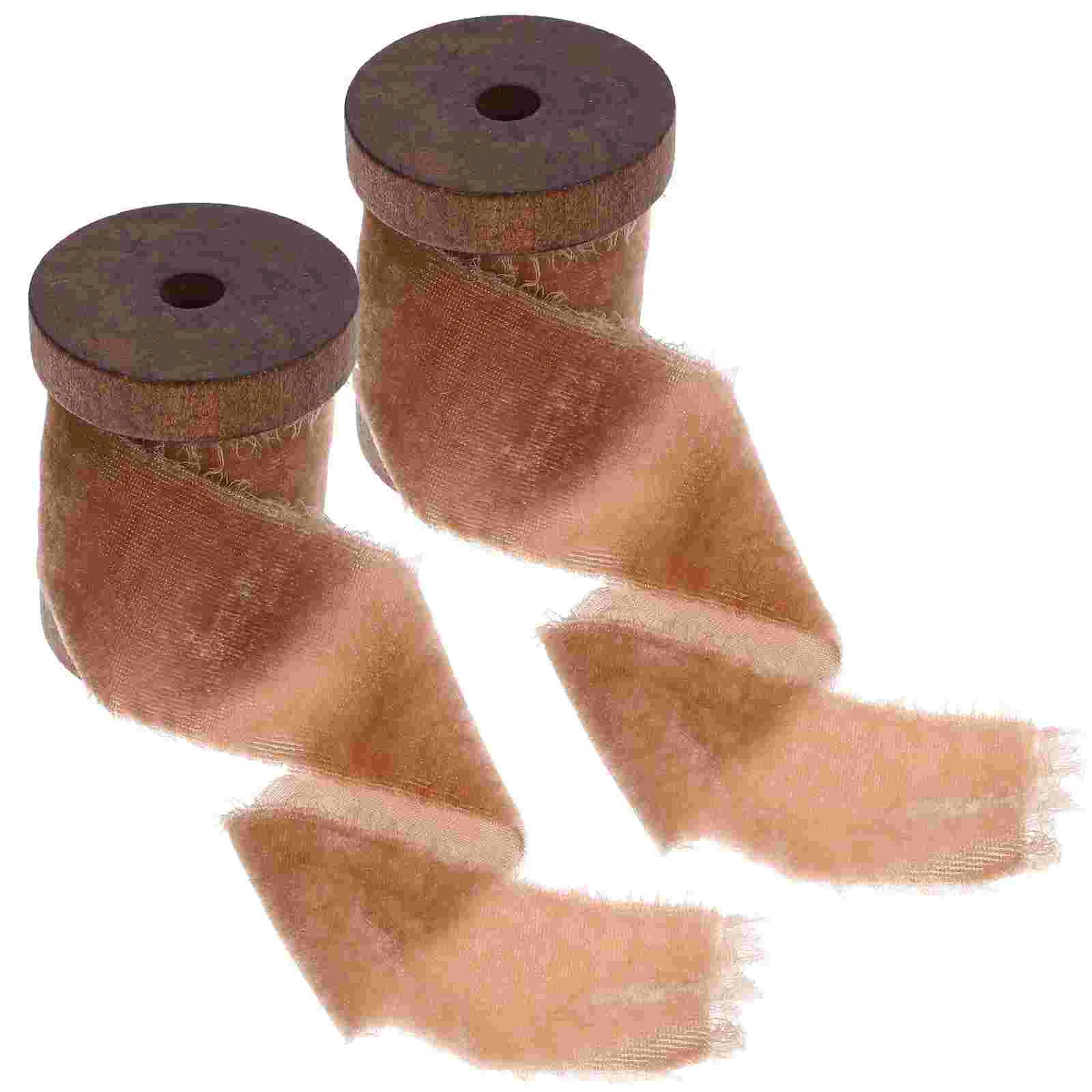 2 рулона винтажной ленты для шпагата подарочная упаковка мешковина рукоделия