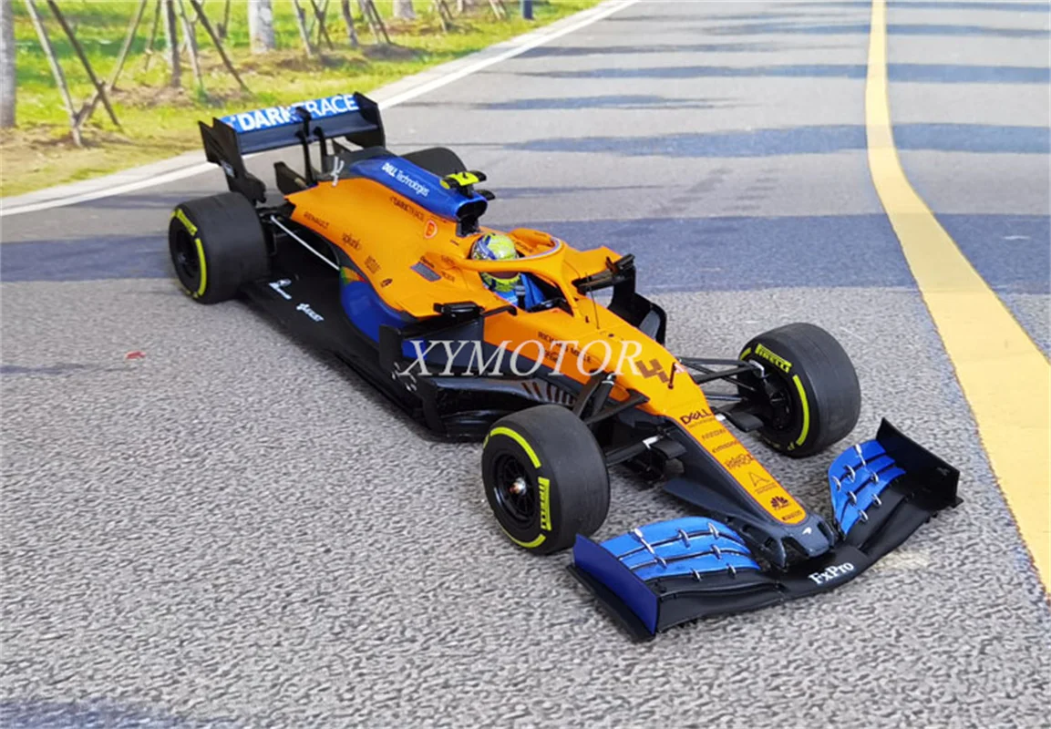 

MINICHAMPS 1/18 For Mclaren F1 MCL35 2020 Lando Norris 3rd Diecast Model Car Racing Toys Hobby Gifts Display Ornament Collection