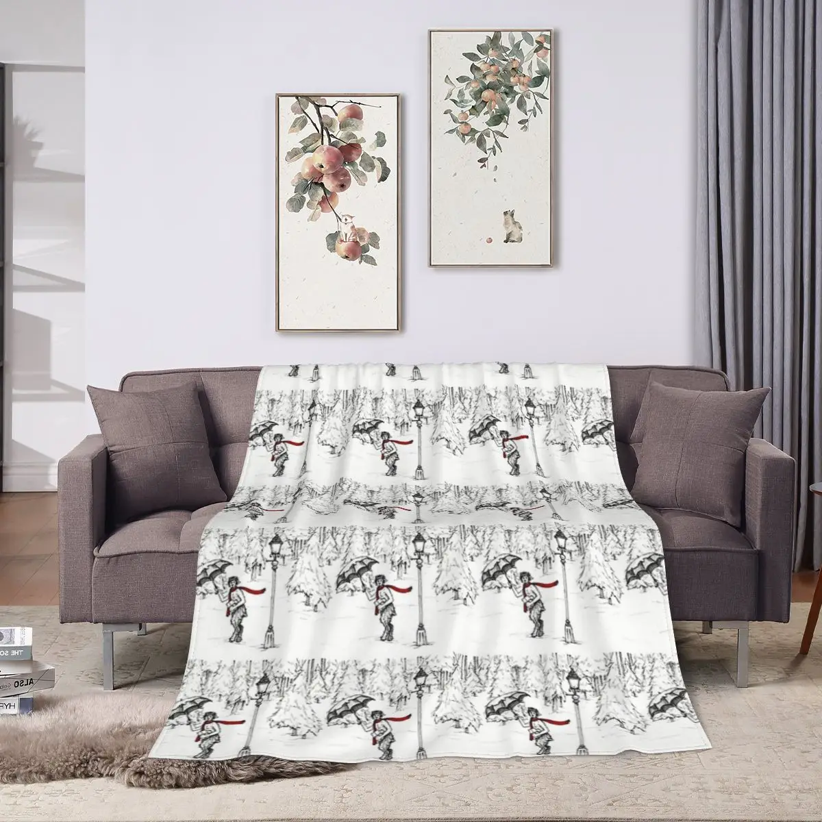 Одеяло в виде льва ведьмы и гардероба мягкое теплое Фланелевое покрывало для