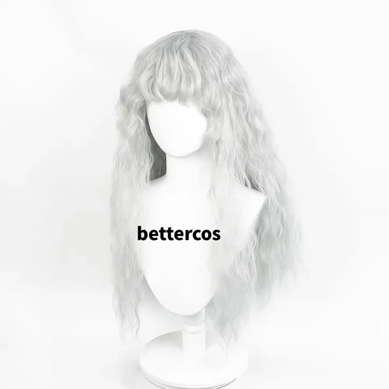 Парик для косплея грифффит зеленые вьющиеся волнистые термостойкие