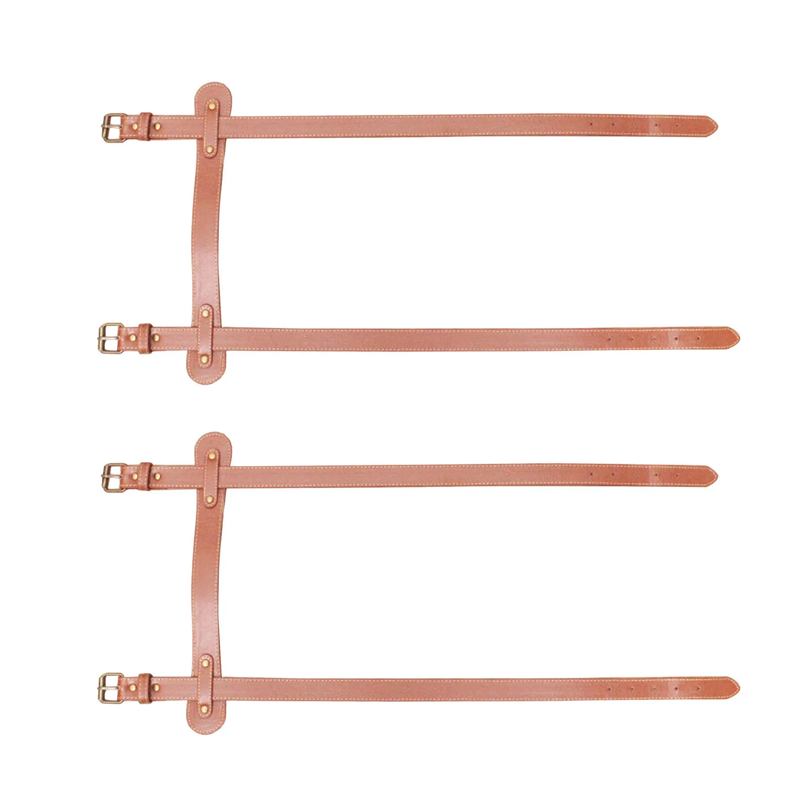 

2pcs Picnic Blanket Straps Carry Strap PU Leather 27.2inch Length Picnic Mat Roll Binding Belt Outdoor Camping Hiking Equipment