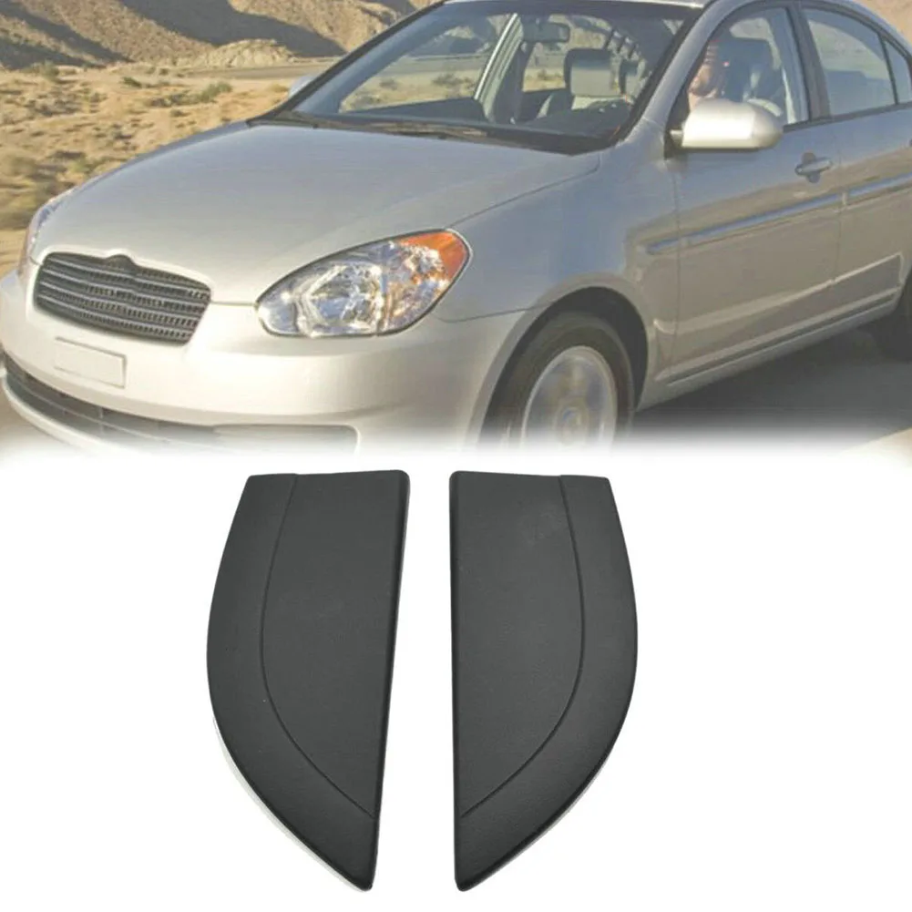 

1 Pair Car Rear Door Outside Pillar For Delta Molding Panel 83840-1E000 For Hyundai Accent 2006 - 2010