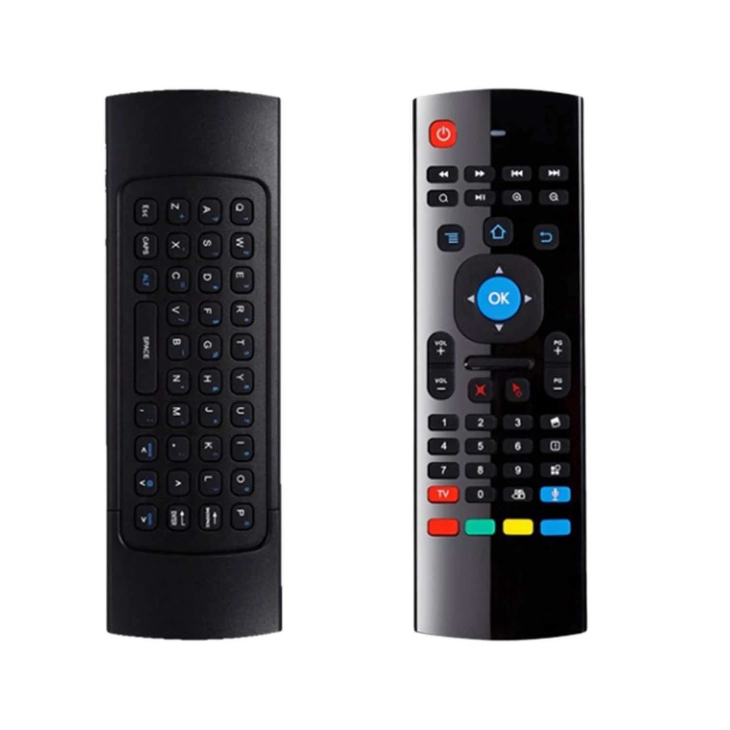 Фото Пульт дистанционного управления Leading-MX3 Fly Air Mouse Smart Voice с беспроводной клавиатурой 2.4G для ТВ-приставок Android Mecool H96 Max X96 Mini Mi Box №1