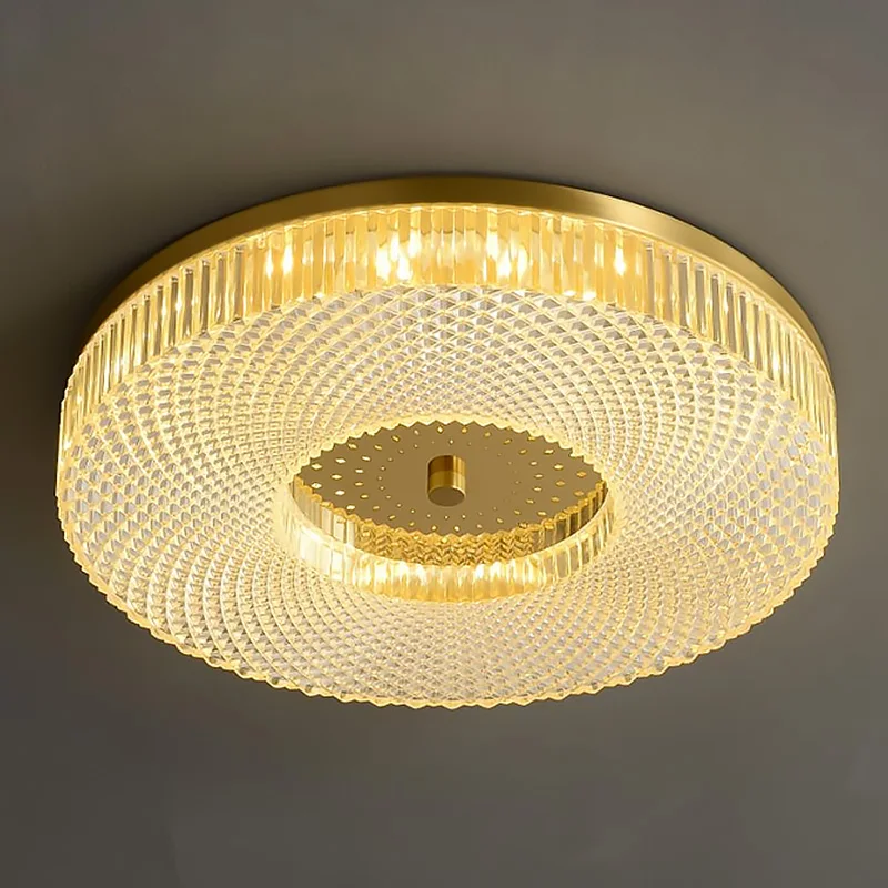

2022 new design ceiling lights gold changable led modern chandelier for living room geometry round indoor lighting Люстра