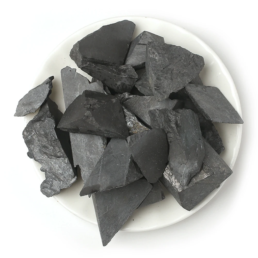 

100g Raw Shungite Irregular Large Stone Healing Crystals Black Shungite Rough Stone EMF Protection Mineral Powerful Energy Stone
