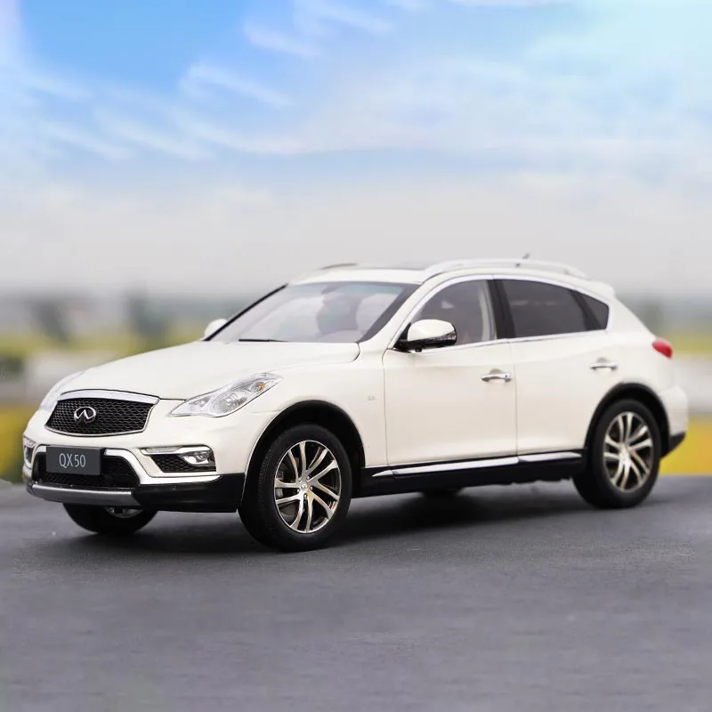 

Литая в масштабе 1:18 Модель автомобиля INFINITI QX50 внедорожник коллекция сувенирных моделей автомобилей из сплава демонстрационные украшения