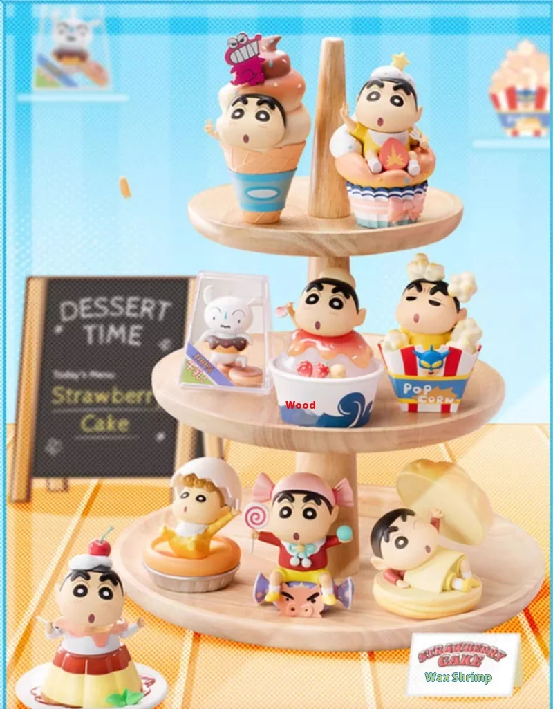 Crayon Shin Chan глухая коробка статуэтка в виде сердца периферийные куклы модные
