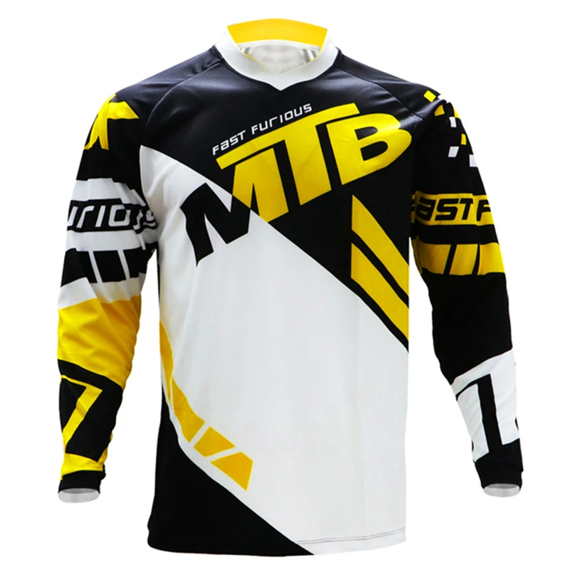 Moto Bicycle Jersey Long Sleeve Cycling Enduro Mtb Shirt Downhill T-shirt Camiseta Motocross Mx Mountain Bike Clothing Fox Mtb