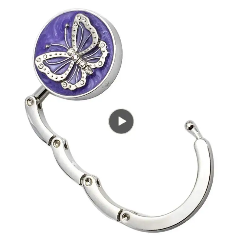 

Креативный простой в использовании крючок с рисунком бабочки изысканный декоративный крючок для сумки разнообразные стили крючок для сумки декоративный крючок