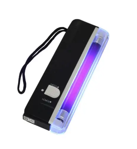 

1PCS 4W Mini Portable UV Ultra Violet Black Light Lamp Torch Check