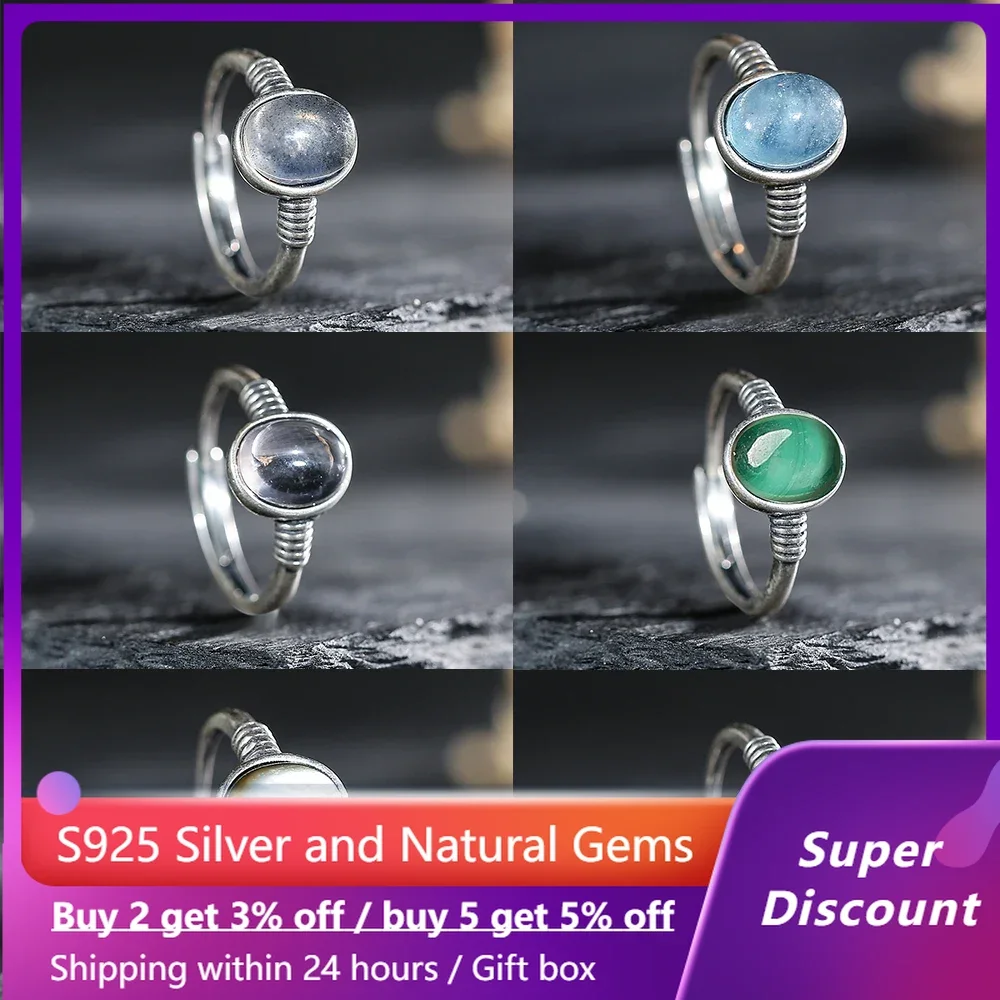 Упрощенное кольцо из стерлингового серебра 925 пробы натурального янтаря с