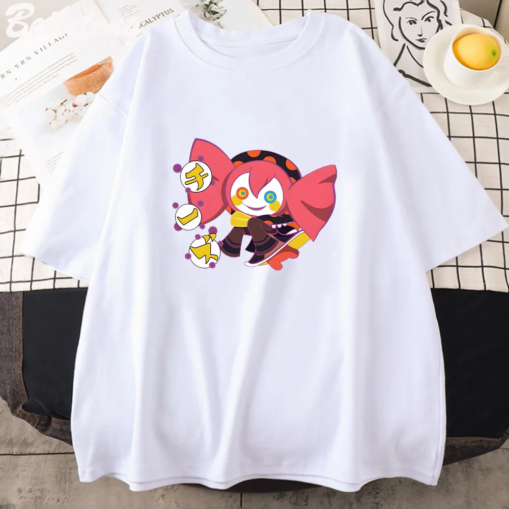 

Puella Magi Madoka Magica T-shirt Women's Funny T Shirts Summer Round Neck Clothes Oversize Harajuku New Clothes Y2k Top