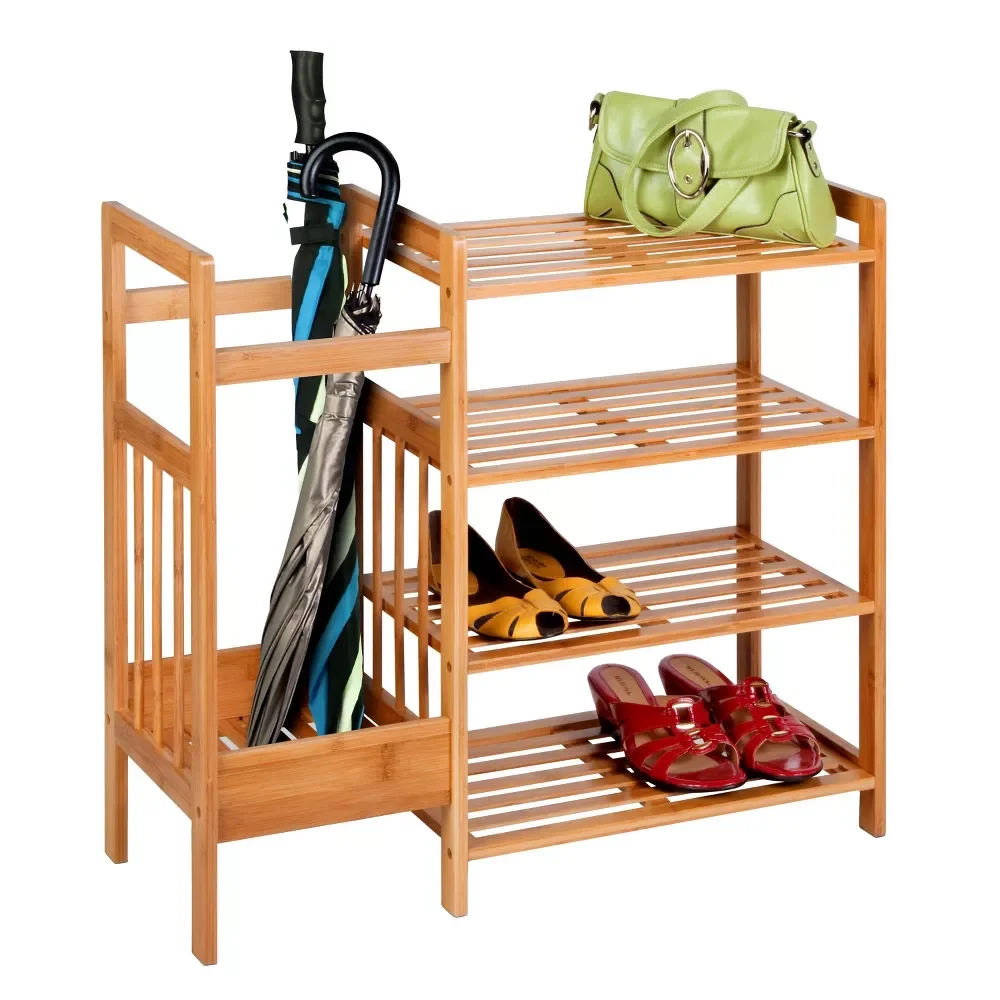 

Can-Do Bamboo Entryway Organizer Light Brown