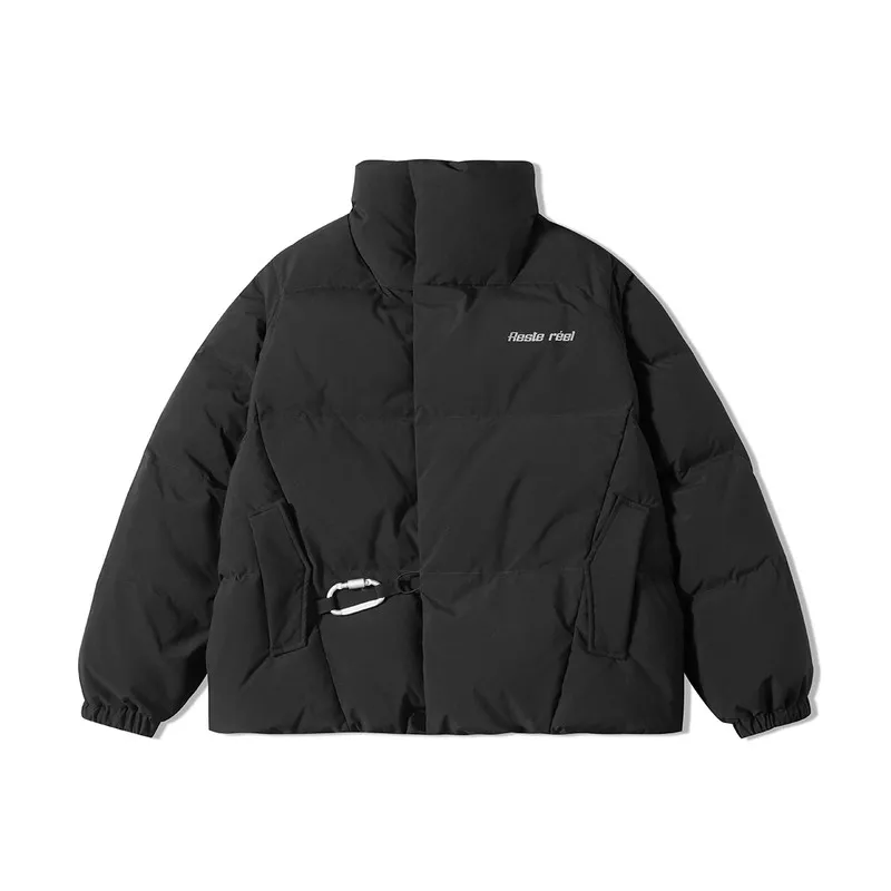 

Куртка мужская с хлопковой подкладкой, Модный жакет в стиле High Street с асимметричным дизайном и съемным рукавом, осень/зима