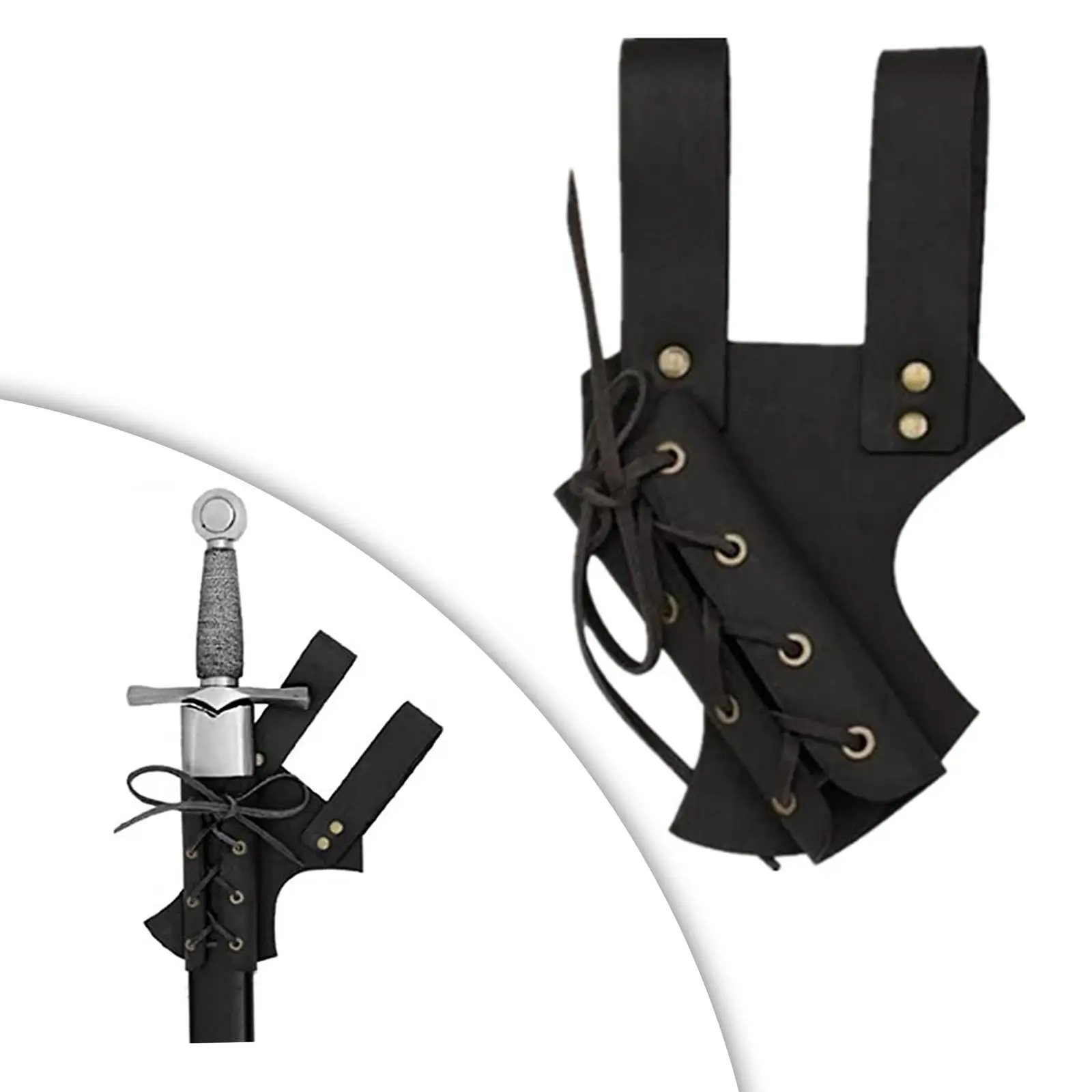 Средневековый верблюжий ремень меч ножны рыцарь кинжал кубинка на талию для