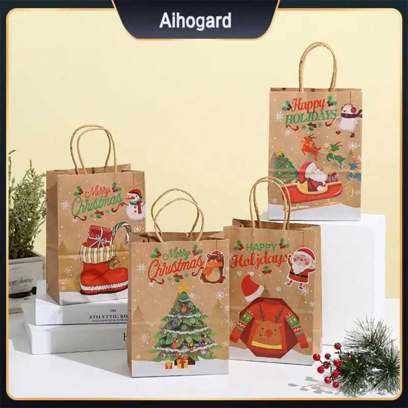 

Рождественский подарок, сумка-тоут, рождественские украшения для дома, рождественские коробки для конфет, Рождественская фотобумага