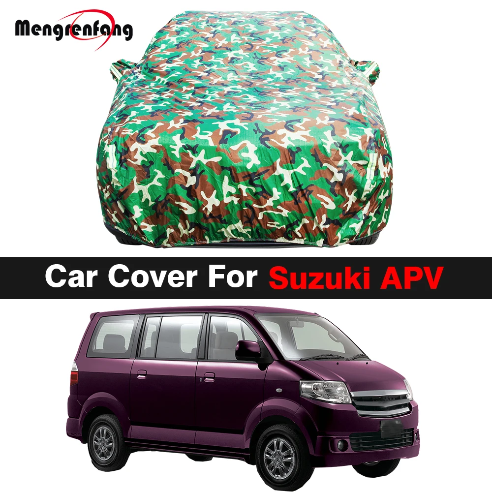 Камуфляжный автомобильный чехол для Suzuki APV водонепроницаемый солнцезащитный