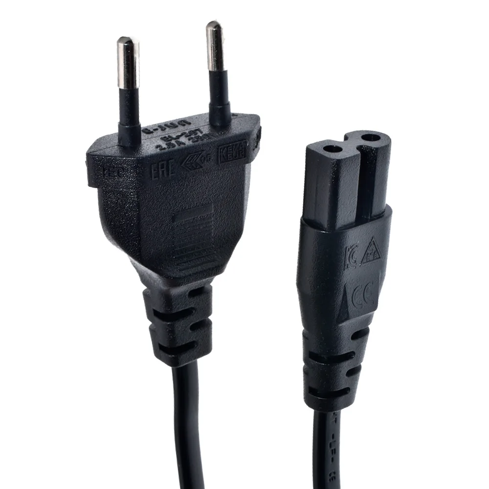 Кабель питания VOSORON CEE7/16 на 2 слота 1.8 м