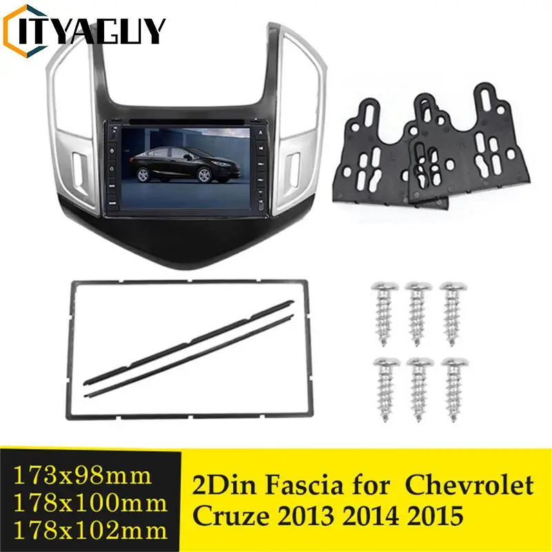 

Автомобильная магнитола, 2 Din, панель Fascia Для Chevrolet Cruze 2013, 2014, 2015