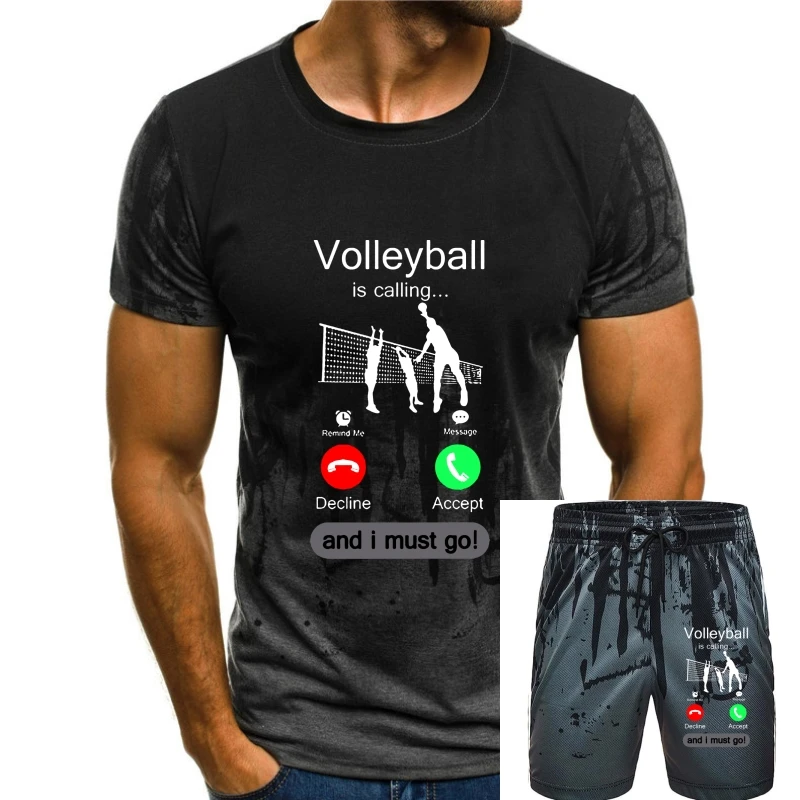 

Men T shirt Volleyball Is Calling Tshirt Women tshirt