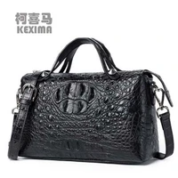 kexima gete 2022 new crocodile leather lady bag crossbody bag single shoulder bag women crocodile handbag lady boston bag