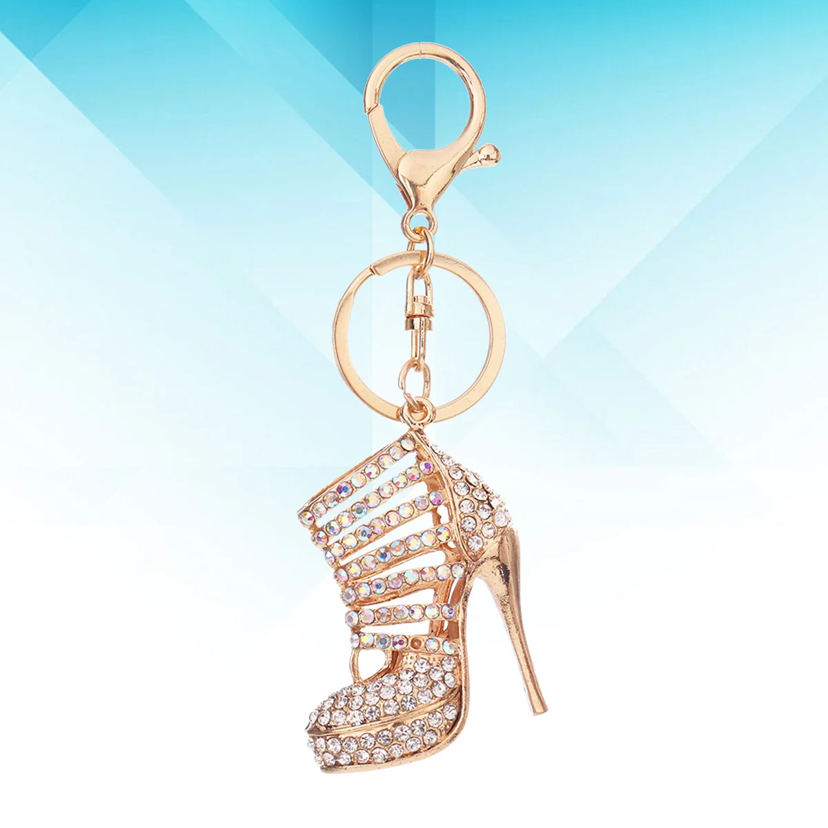 

Key Chain Rhinestone Keychain Creative Ring Bag Pendant Wallet Holder Alloy Trend