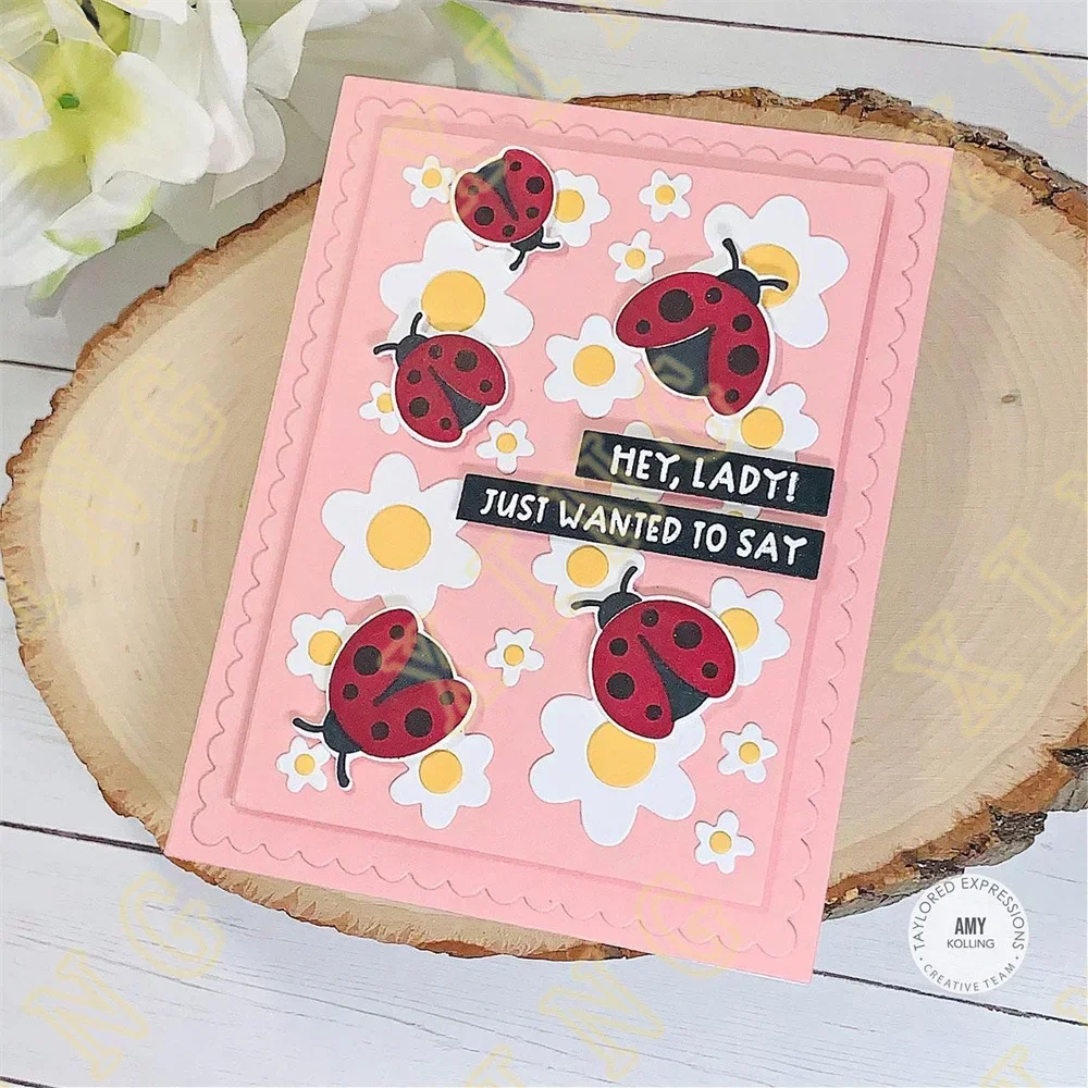 Металлические штампы трафарет сделай сам скрапбукинг бумажная декоративная