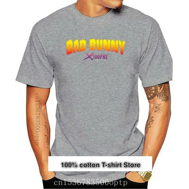 

Camiseta de moda para hombre, camisa con estampado de Bad x100pre Tour Merch, 2021
