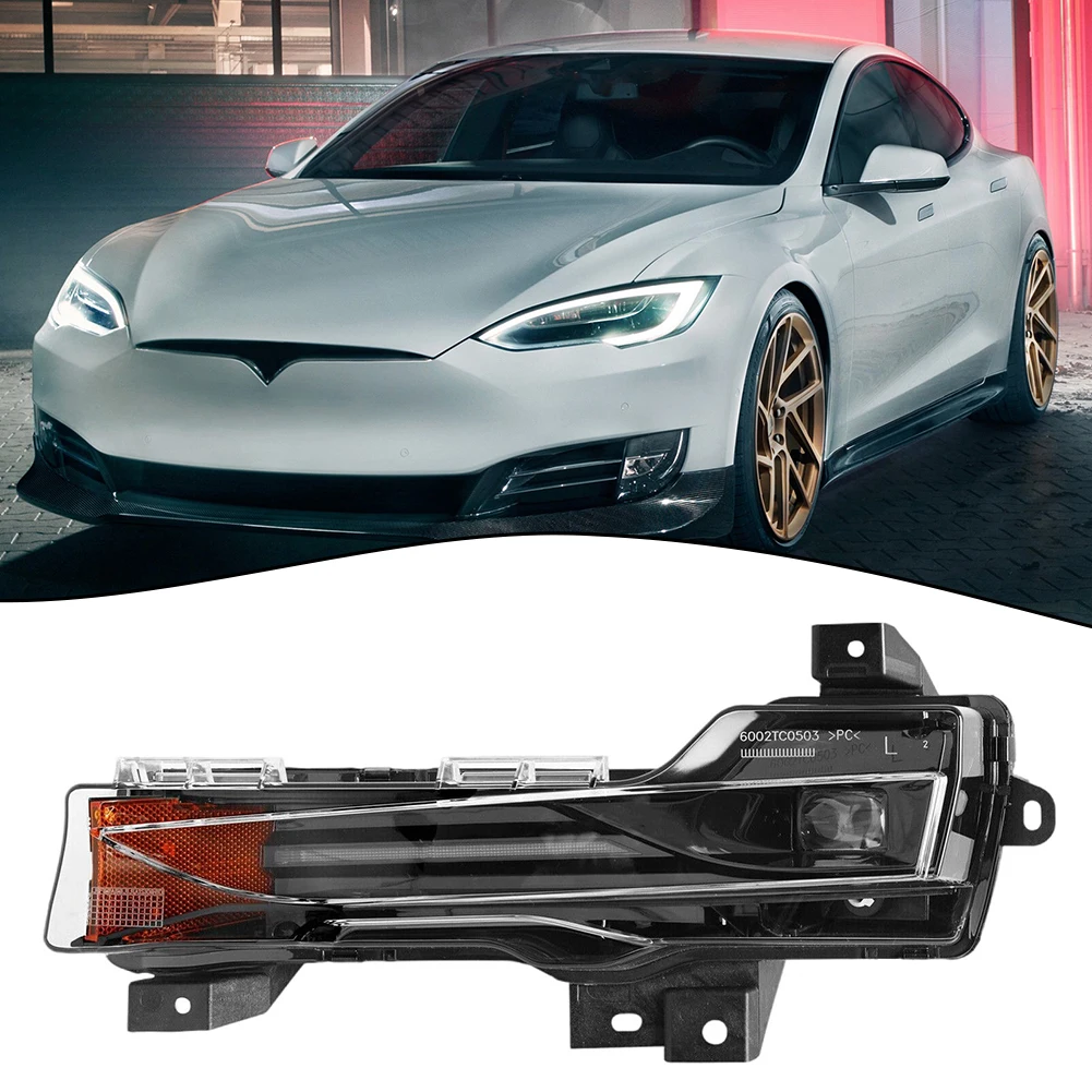 

Противотуманная фара для Tesla MODEL 3/Y 2021-2023 1077391-00-D 1077391-00-E 1077391-00-F, левая приборная панель, противотуманная фара, янтарные аксессуары