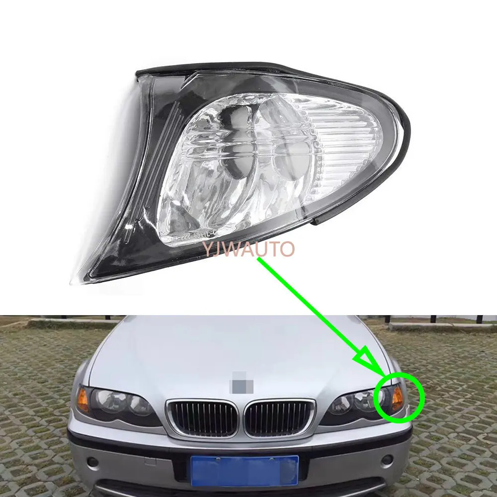 

Угловые лампы для BMW 3-Series E46 325i 325xi 330i 4DR 2002 ~ 2005, автомобильные парковочные огни, индикатор сигнала, углосветильник