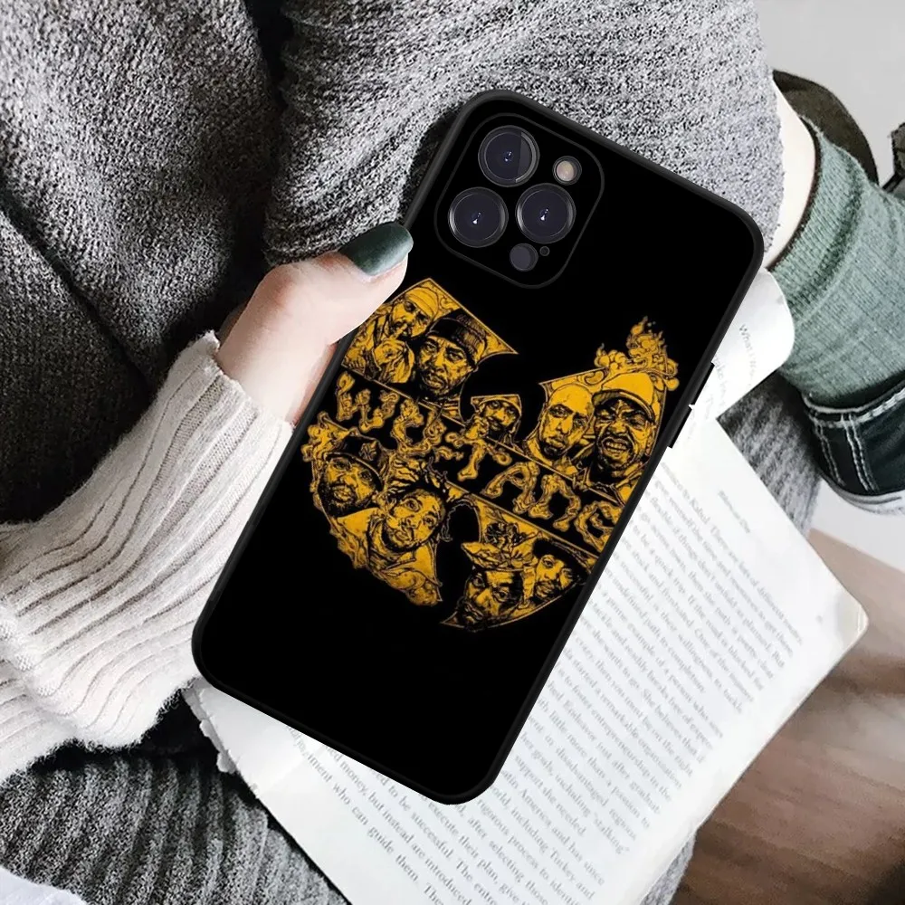 Hip-Hop Band W-Wu-Tang Phone Case For IPhone 16 15 8 7 6 6S Plus X SE XR XS 14 11 12 13 Mini Pro Max Mobile