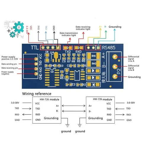 Модуль TTL-RS485 Stlxy XY-485