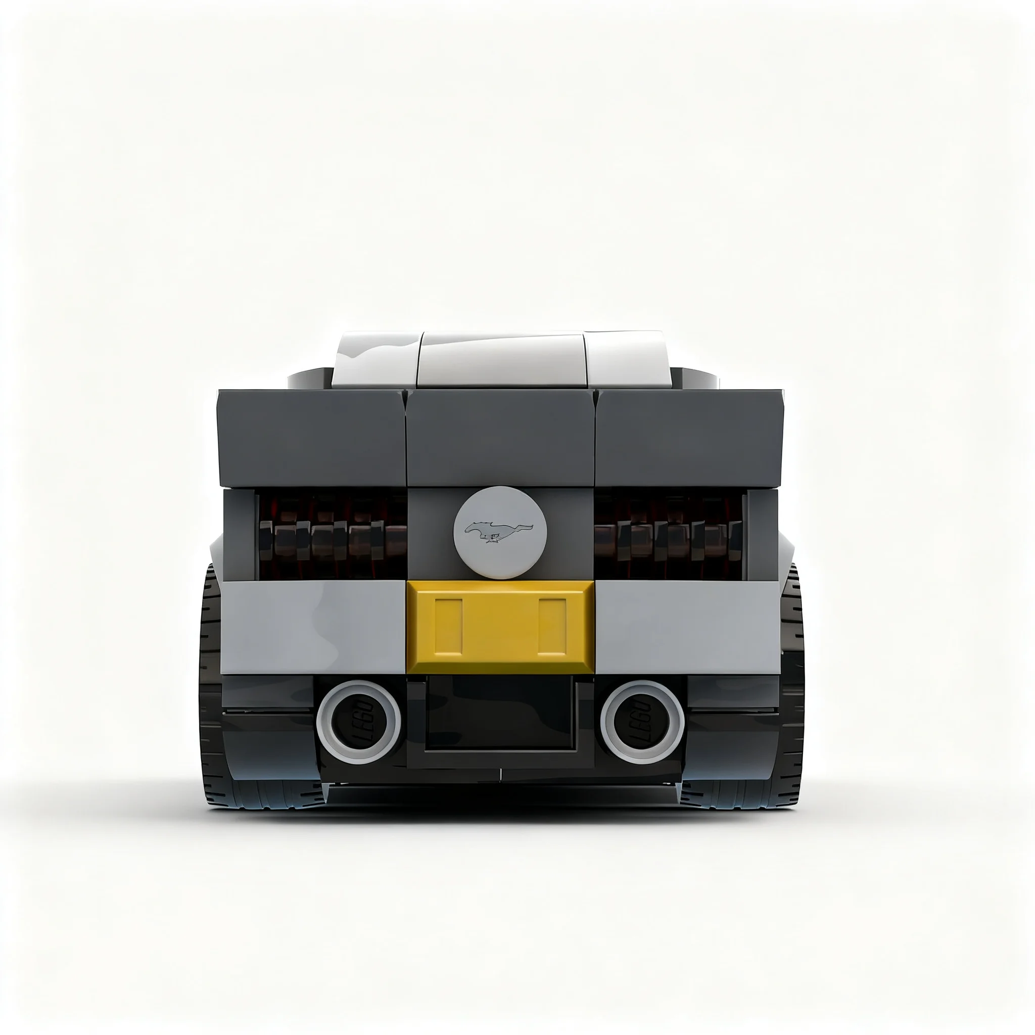 242 детали MOC Eleanor DB, серая версия, конструктор, архитектурная модель, подарок на день рождения, креативная идея для сборки, игрушки на Рождество (art.: 3920dc6902b9d) - 3920dc6902b9d