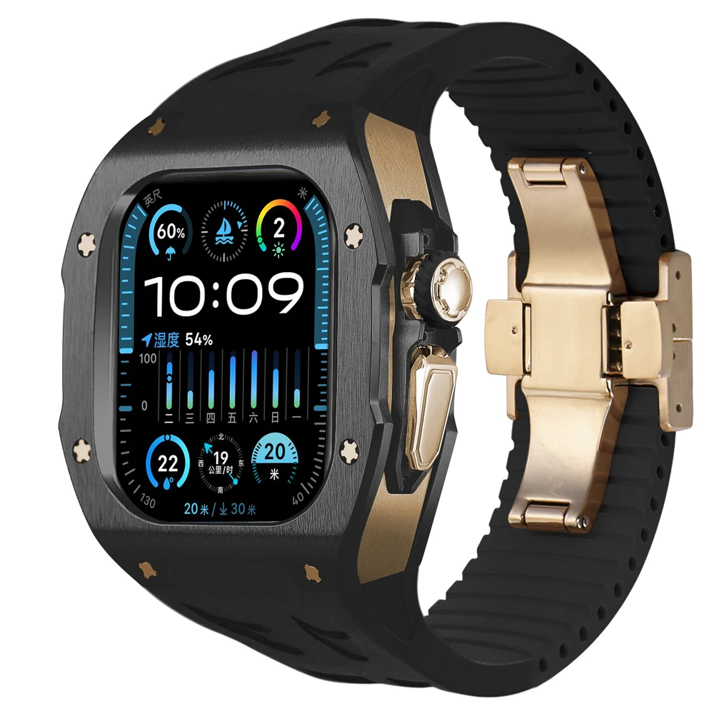 

Modification Kit For Apple Watch Ultra 49mm Titanium Case High Quality Conversion Protect For iWatch Ultra 2 Accessaries Strap