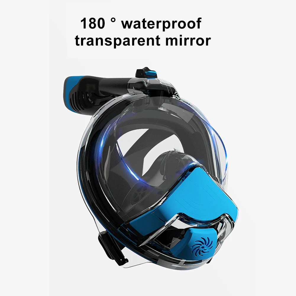 

Full Face Camera Diving Goggles Bracket Underwater Diving Eyeglasses Folding Breathing Separation Safe Anti Fog Diving Equipment