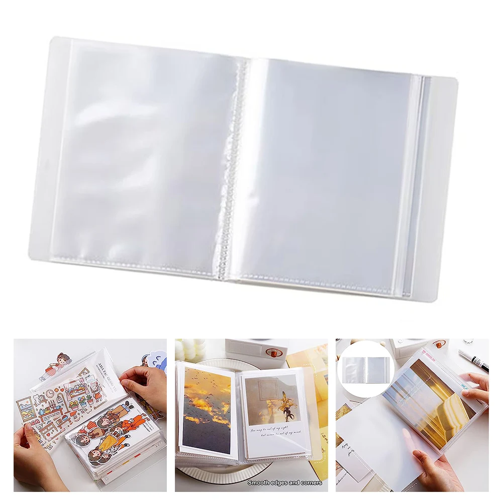 Прозрачный водонепроницаемый фотоальбом A6 4x6 с 40 карманами и большой емкостью