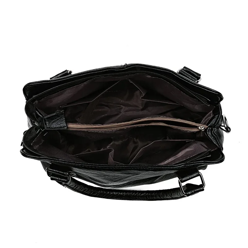 Мягкая женская сумка-пито новинка 2024 модная универсальная сумка большой