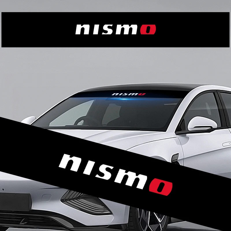 

New Car Vinyl Front Rear Window Windshield Waterproof Stickers Decal For Nisom Nissans Teana Skyline Juke X-trail Almera Qashqai