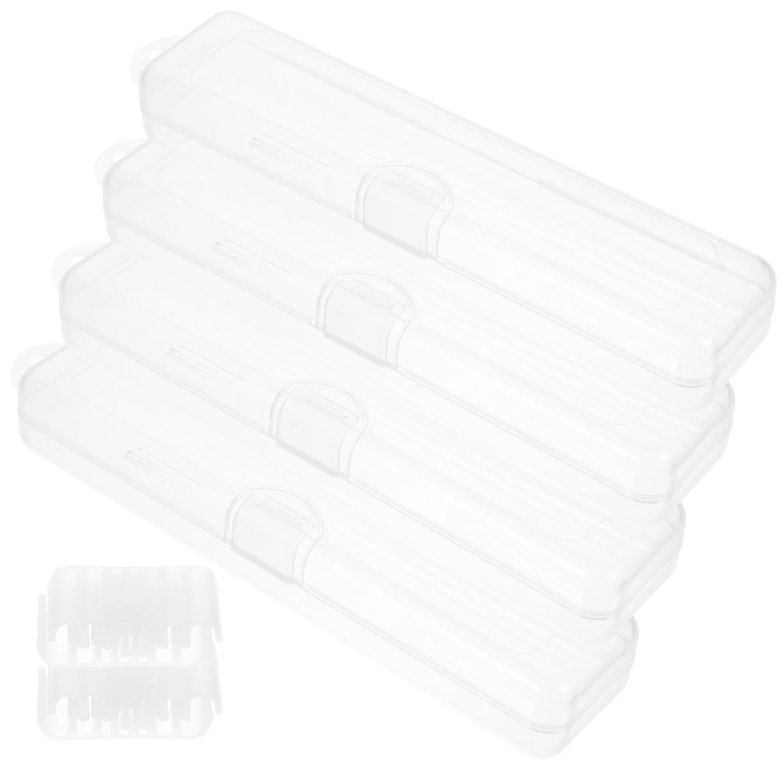 

Travel Straw Case Plastic Coin Carrying Drinking Small Storage Containers Lids Straws